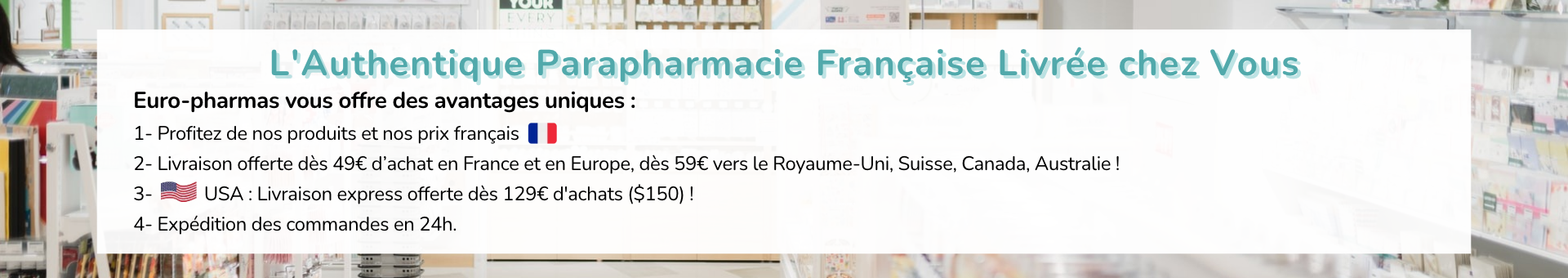 Votre pharmacie en ligne Euro Pharma